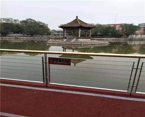 橋梁護欄304不銹鋼復合管河道隔離防撞護欄 鋼管護欄